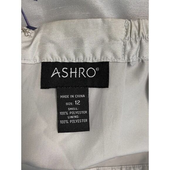 Ashro White Floral Print Asymmetrical Skirt - Picture 12 of 12